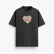 Psycho Black Oversized 240 GSM Tee
