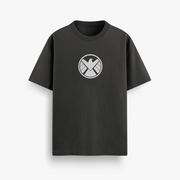 Avengers Assemble Comic Black Oversized 240 GSM Tee
