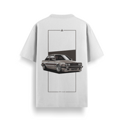 E30 Minimalist White Oversized 240 GSM Tee