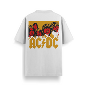 ACDC Rockstorm Off White Oversized 240 GSM Tee