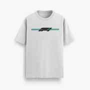 George Russell Off White Oversized 240 GSM Tee