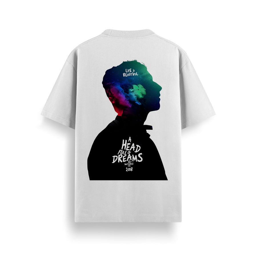 Coldplayer Off White Oversized 240 GSM Tee
