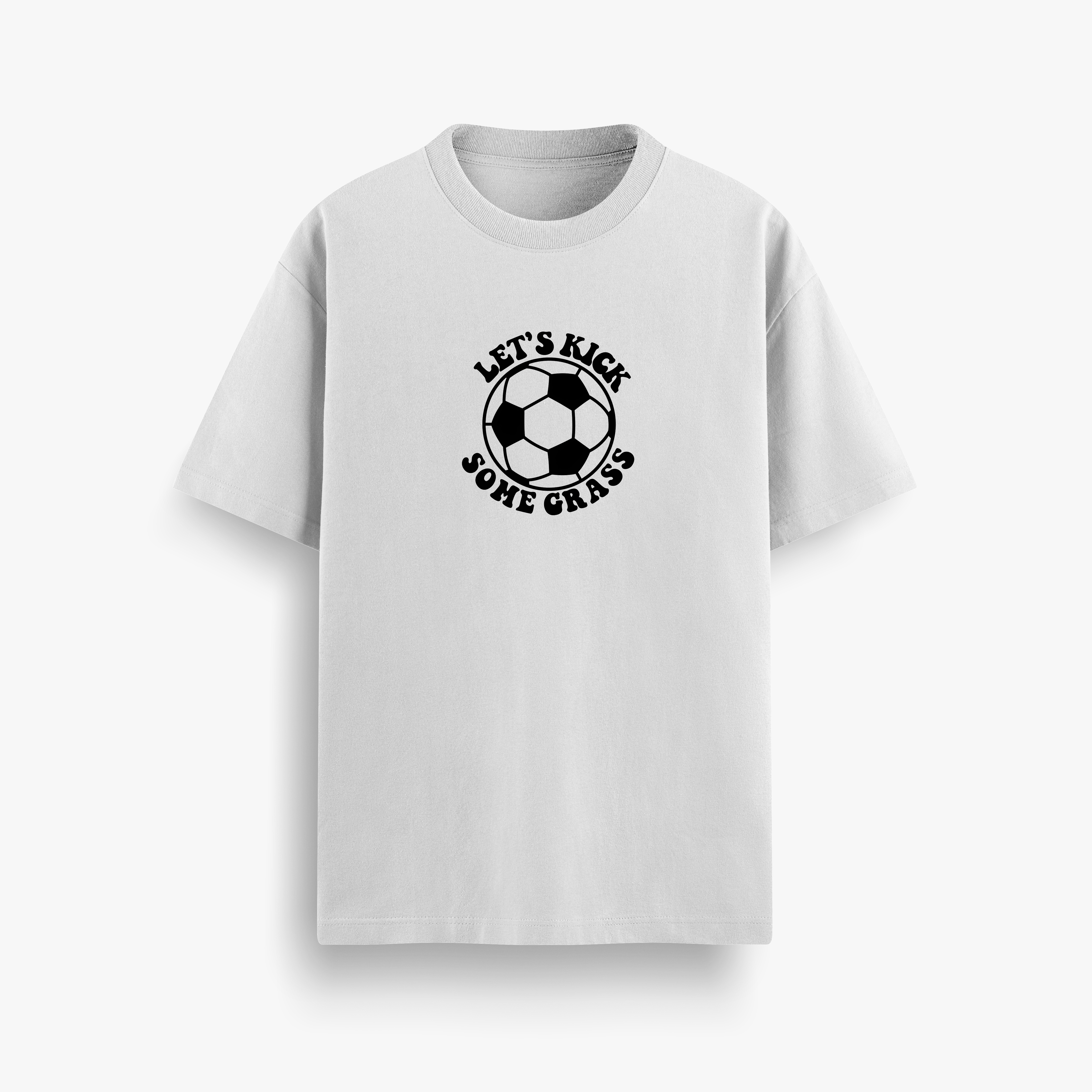 Life Without Goals White Oversized 240 GSM Tee