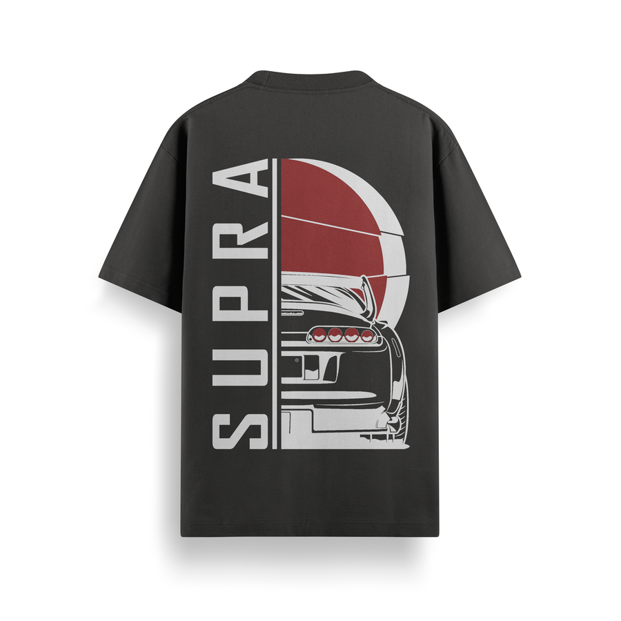 Supra MK4 Legacy Black Oversized 240 GSM Tee