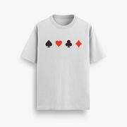 Ace Of Heart Off White Oversized 240 GSM Tee