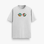 Namaste India Off White Oversized 240 GSM Tee