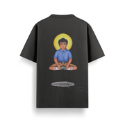 Chill Black Oversized 240 GSM Tee