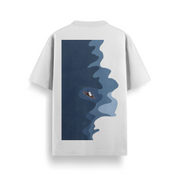 Lone Rower Off White Oversized 240 GSM Tee