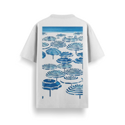 Umbrella Coast Off White Oversized 240 GSM Tee