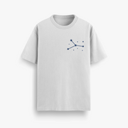Let The Water Settle Off White Oversized 240 GSM Tee