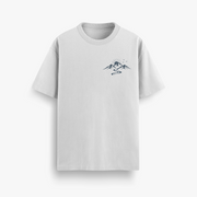 Mountain Rider Off White Oversized 240 GSM Tee