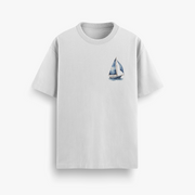 Reef Walk Off White Oversized 240 GSM Tee
