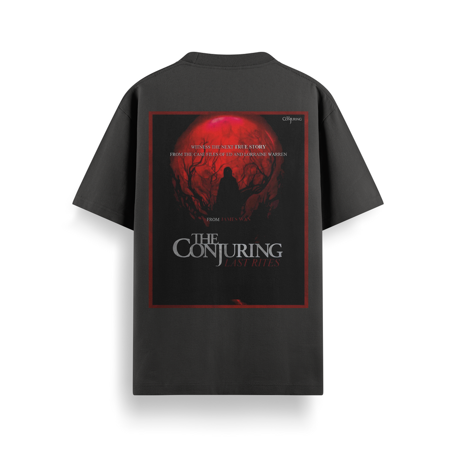 Conjuring - Red Moon Oversized 240 GSM Tee