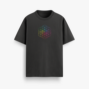 Sky Full Of Stars Black Oversized 240 GSM Tee