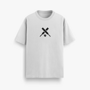 Never Over Off White Oversized 240 GSM Tee