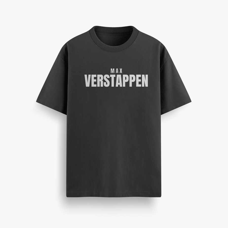 MV Signature Black Oversized 240 GSM Tee
