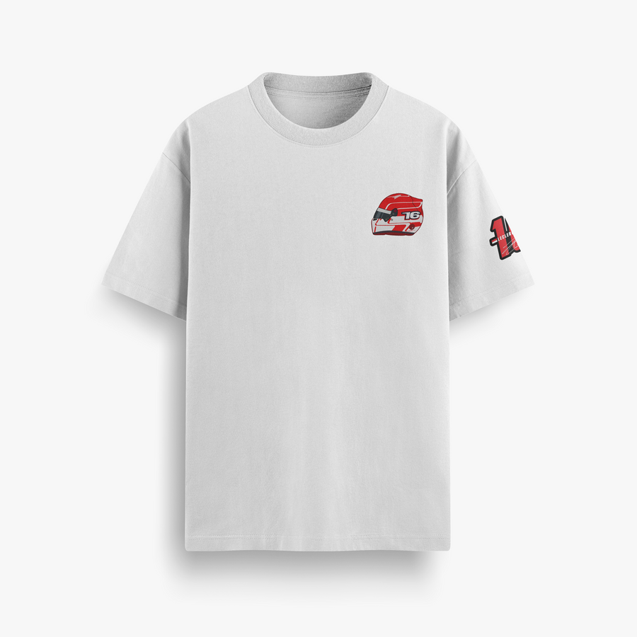 Leclerc Off White Oversized 240 GSM Tee