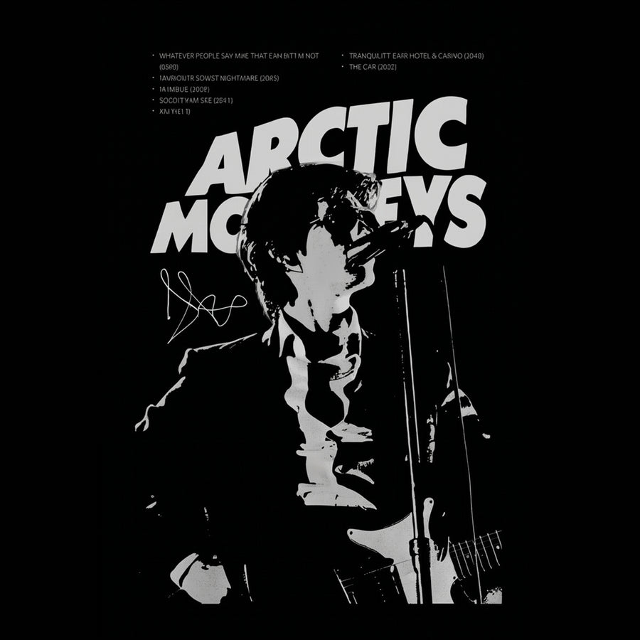 Arctic Monkeys – AM Era Oversized 240 GSM Tee