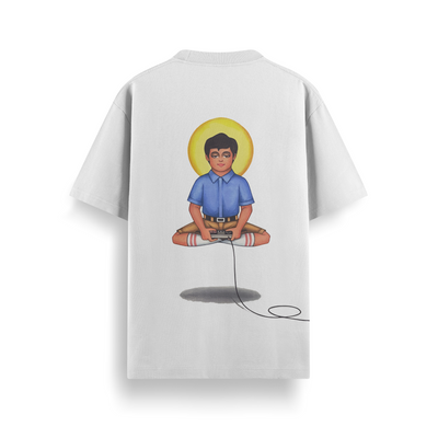 Chill Off White Oversized 240 GSM Tee