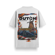 Dutch Grand Prix White Oversized 240 GSM Tee
