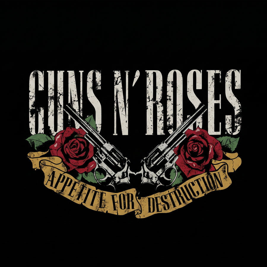 Guns N' Roses - Appetite For Destruction Oversized 240 GSM Tee
