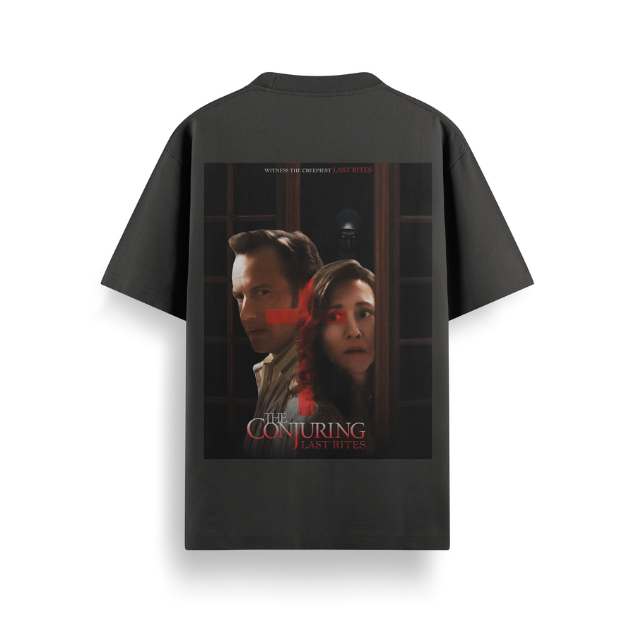 Conjuring - Warren Couple Oversized 240 GSM Tee