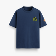 Lando Norris Navy Oversized 240 GSM Tee