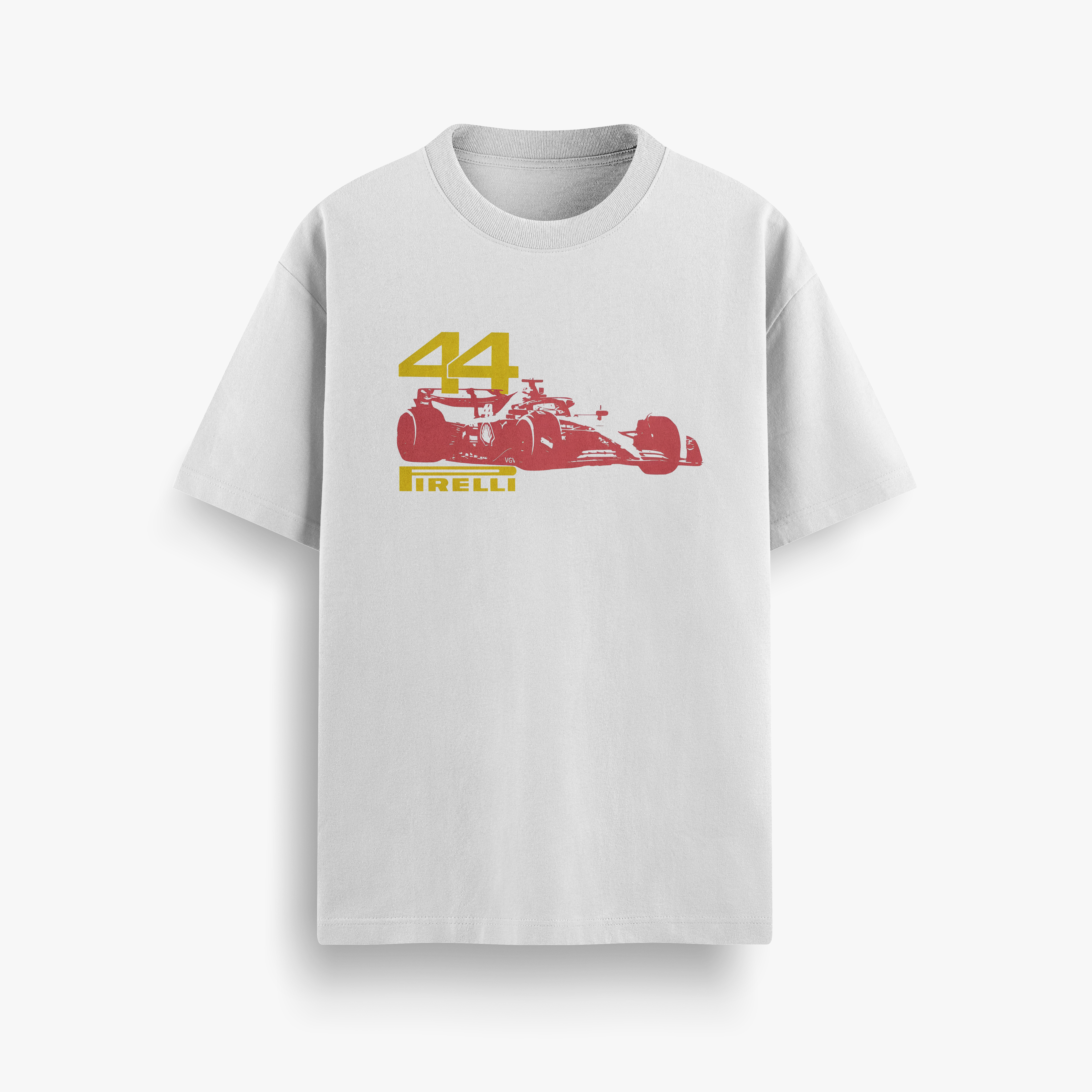 Ferrari No.44 Oversized 240 GSM Tee