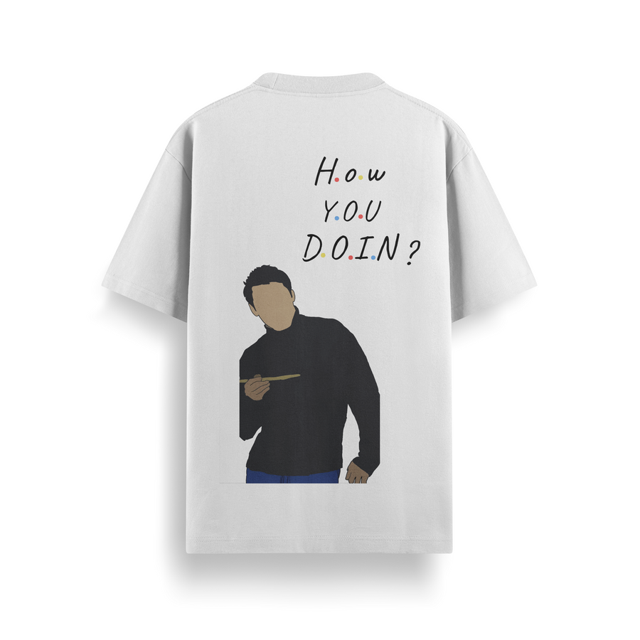 Friends - Joey's Legendary Pickup Line Oversized 240 GSM Tee