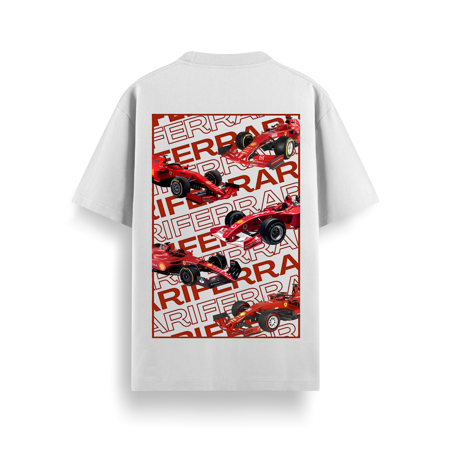Ferrari No.44 Oversized 240 GSM Tee
