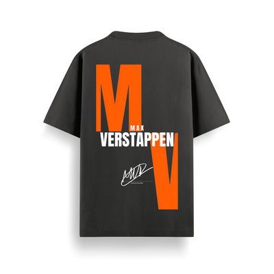 MV Signature Black Oversized 240 GSM Tee