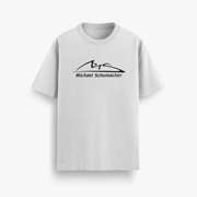 Schumacher Signature White Oversized 240 GSM Tee
