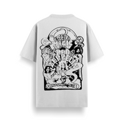 Led Zeppelin Magic Off-White Oversized 240 GSM Tee