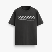 Humanizing Technology Black Oversized 240 GSM Tee
