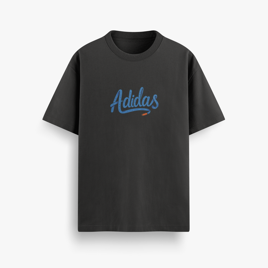 Sneaker Lab Black Oversized 240 GSM Tee