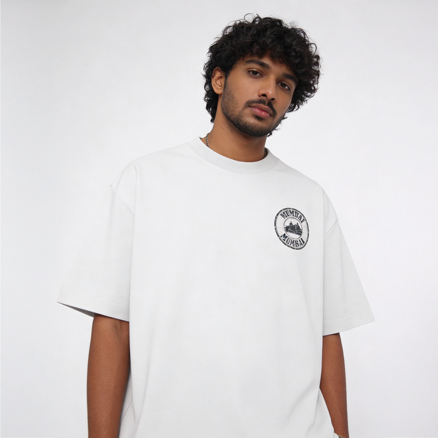 Mumbai Ki Garmi Oversized 240 GSM Tee
