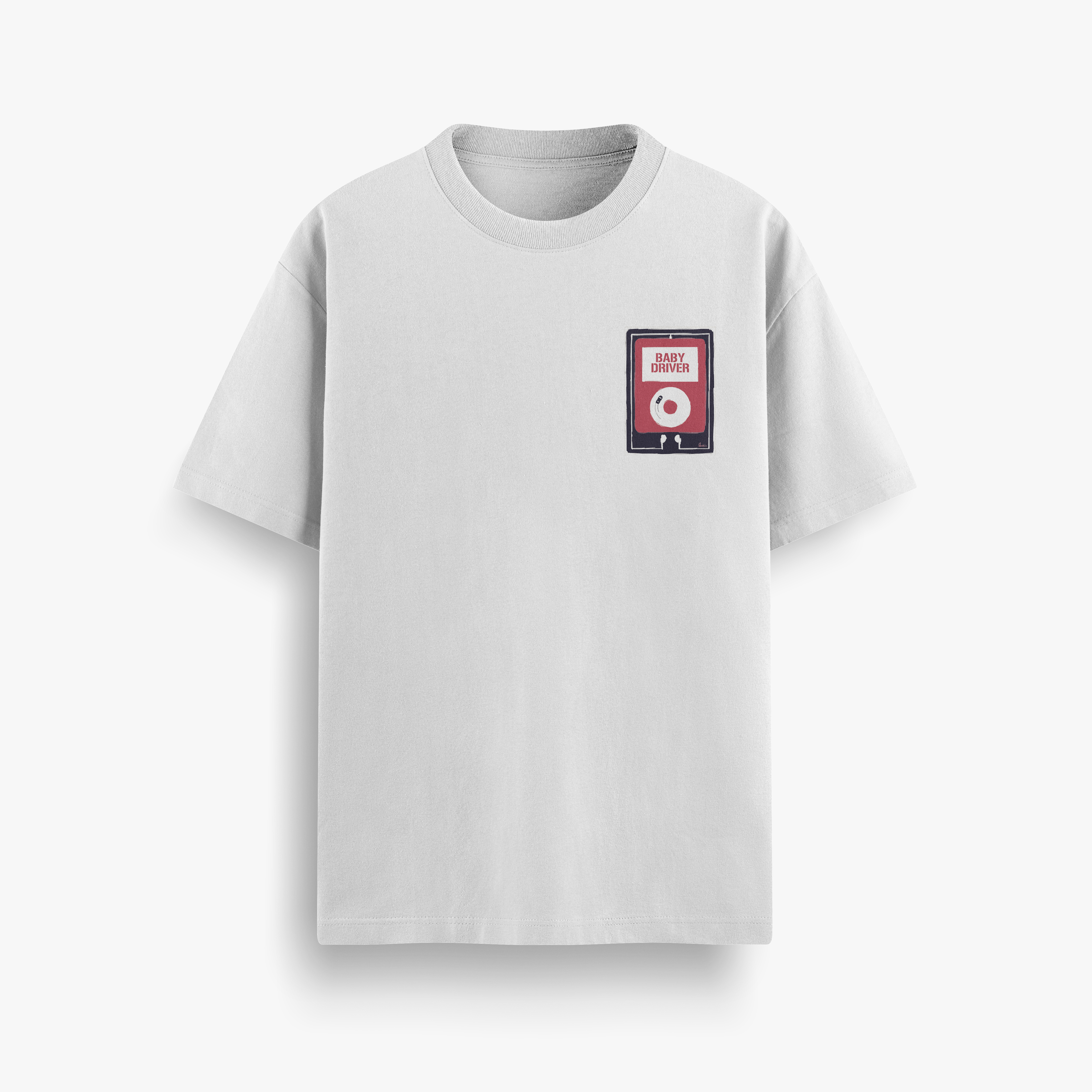 Baby Driver - Mixtape Poster Oversized 240 GSM Tee