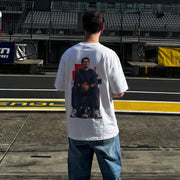 Max Verstappen Champion Off-White Oversized 240 GSM Tee