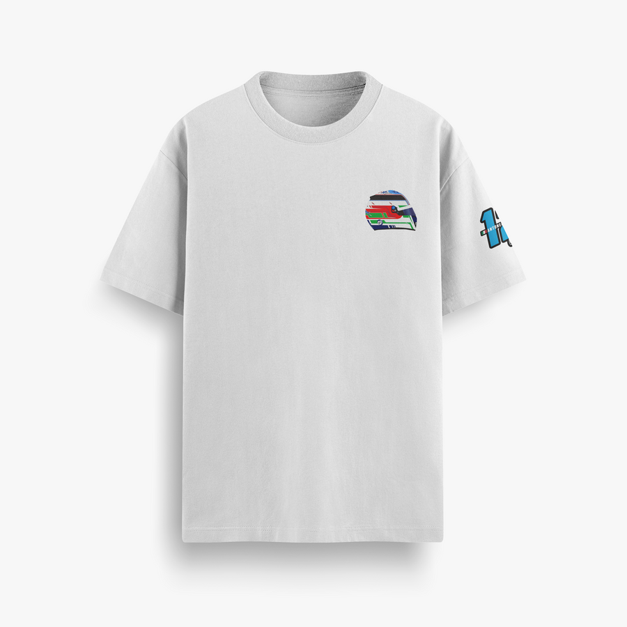 Antonelli Off white Oversized 240 GSM Tee
