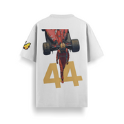 Number 44 Off White Oversized 240 GSM Tee