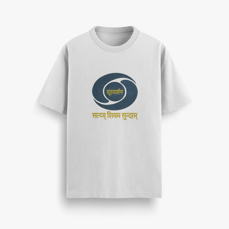 Satyum Shivam Sundaram Oversized 240 GSM Tee