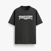 Astroworld Pulse Black Oversized 240 GSM Tee