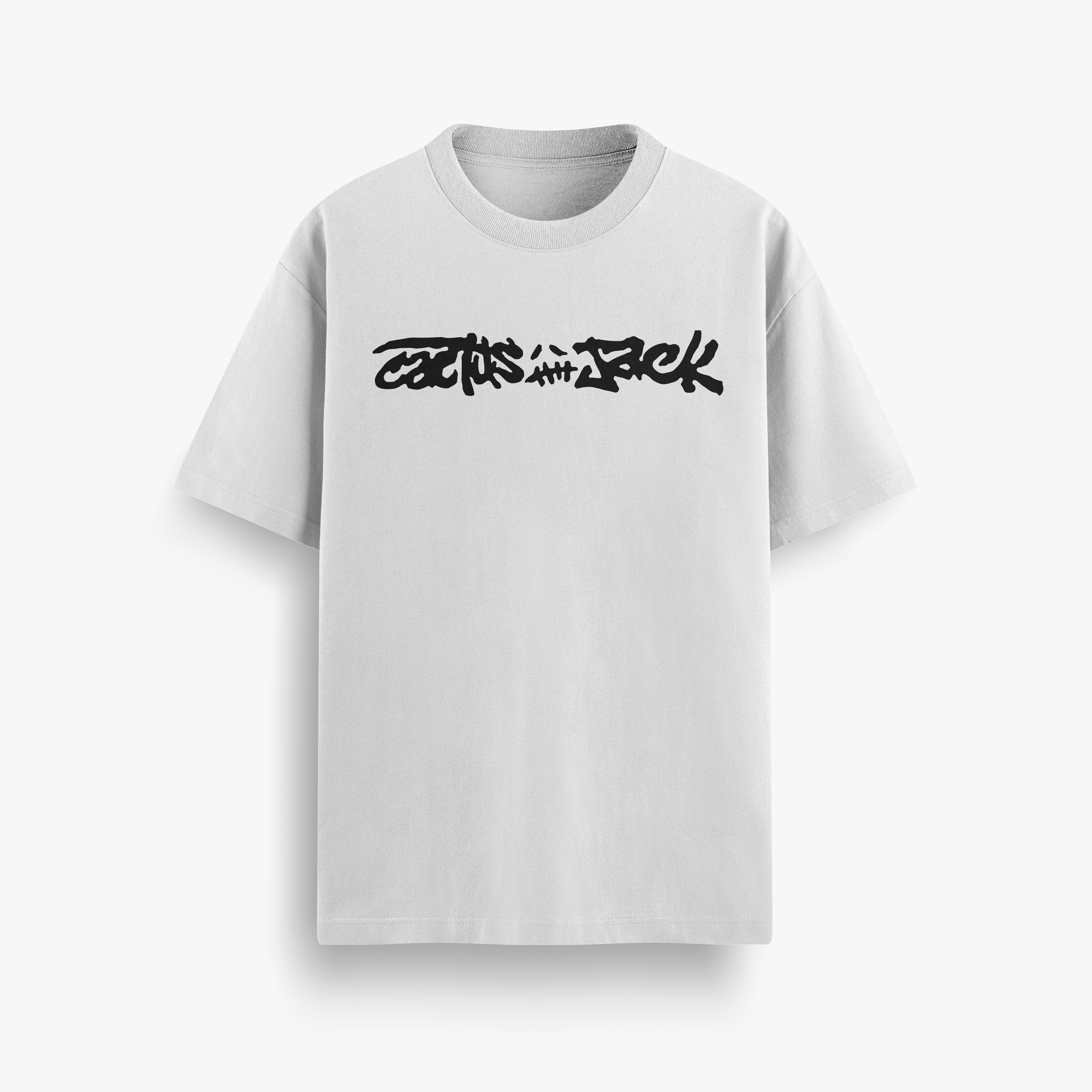 Good Times Issue White Oversized 240 GSM Tee
