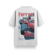 Ferrari Heritage Oversized 240 GSM Tee