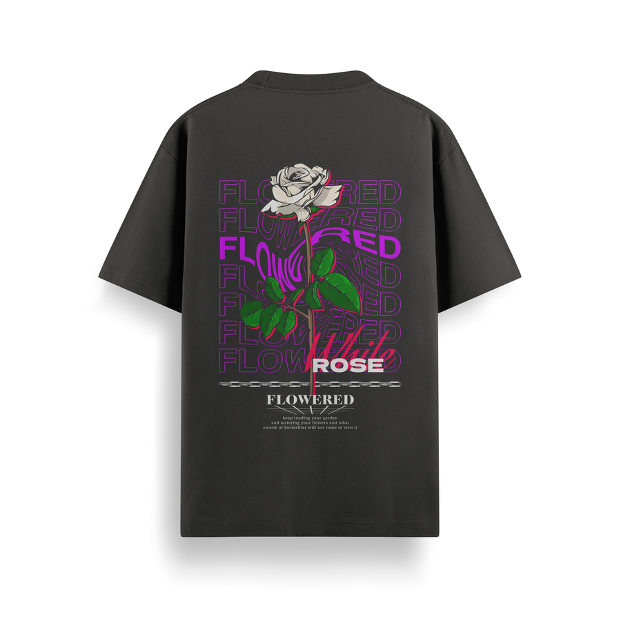 Flowered Art Tee