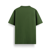 Forest Green Oversized 240 GSM Tee