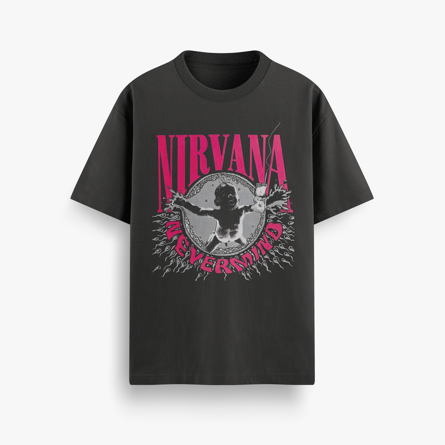 Nirvana – Winged Globe Tee