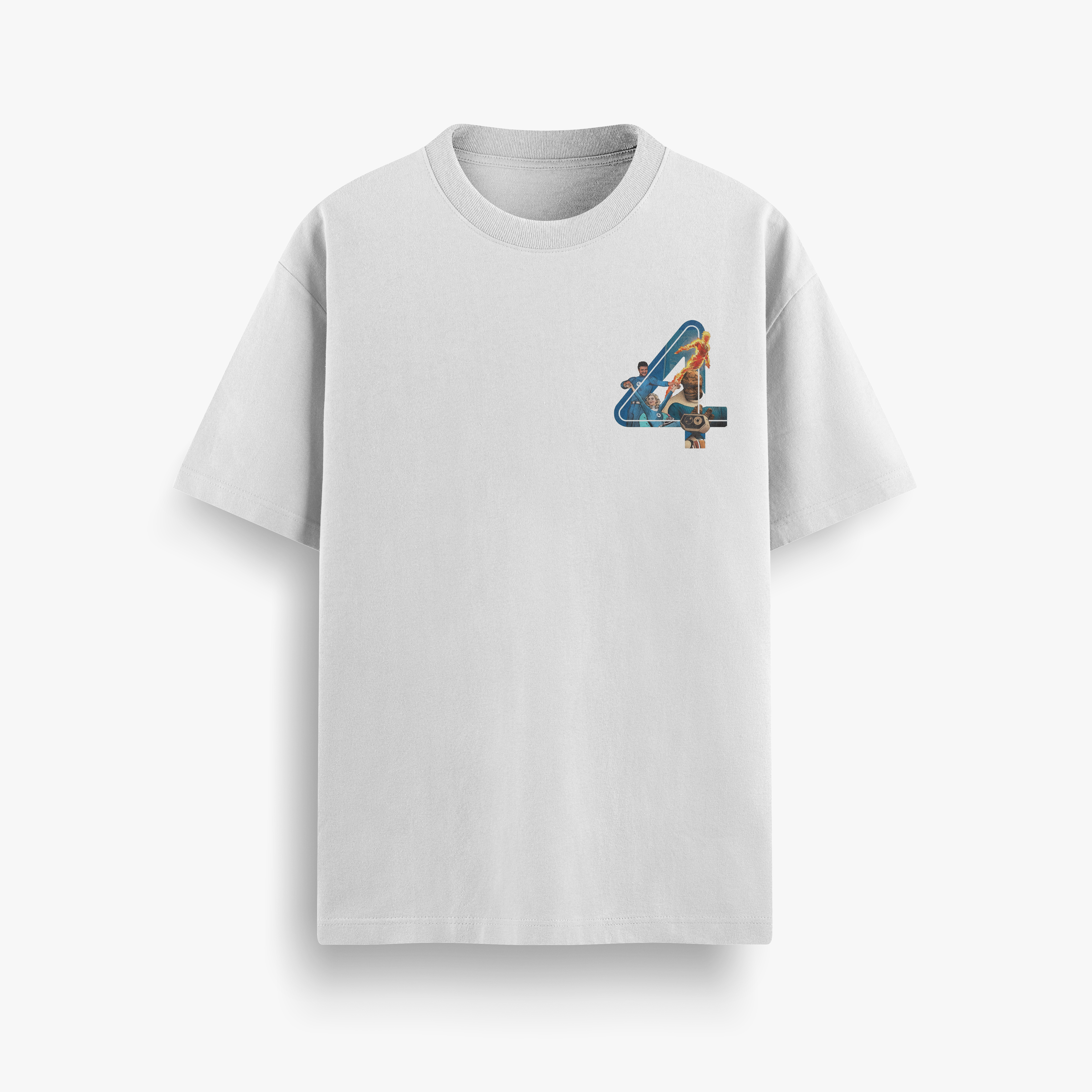 Fantastic Four - Comic Poster Oversized 240 GSM Tee