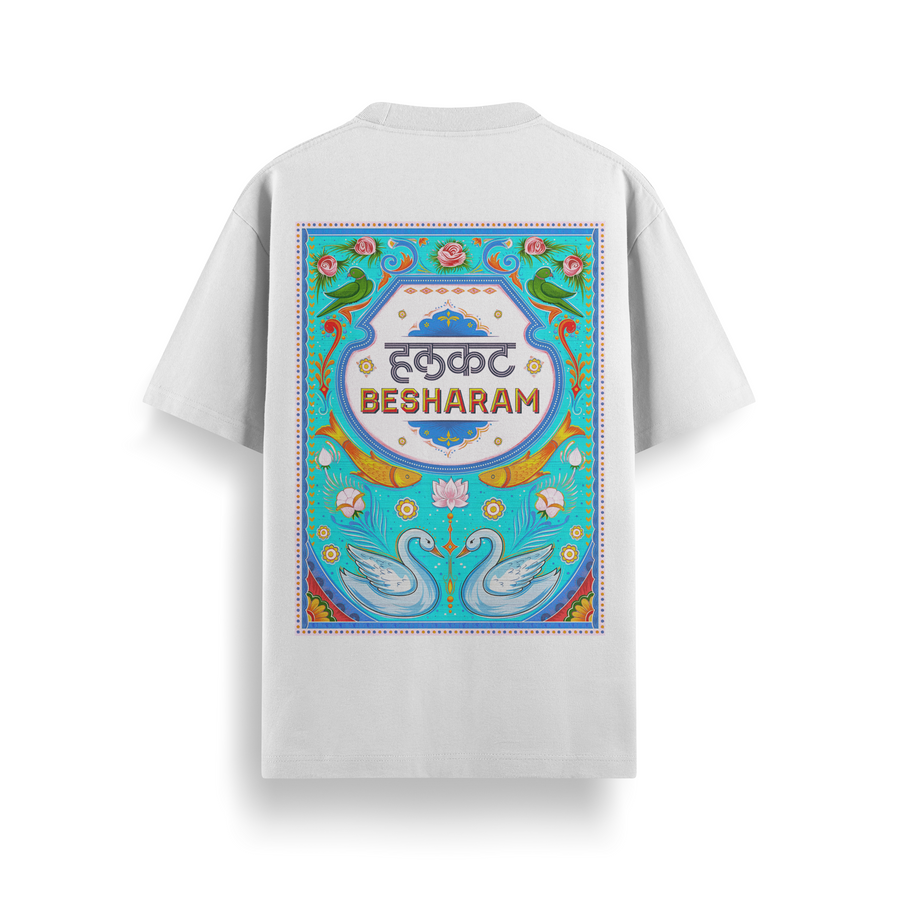 Halkat Besharam Oversized 240 GSM Tee
