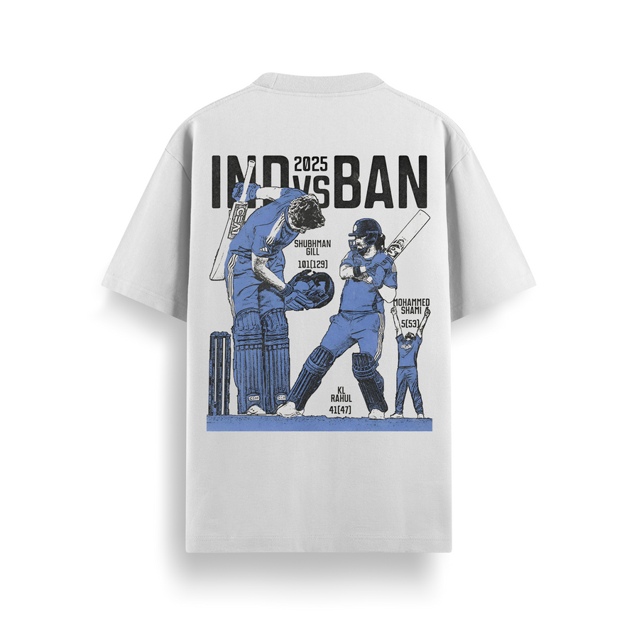 IND vs BAN 240 GSM Oversized Tee